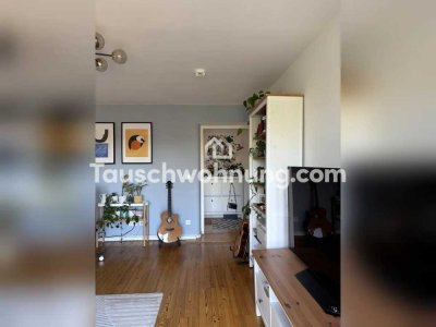 Tauschwohnung: Helle 2-Raum-Wohnung mit Einbauküche in der Friedenheimer St
