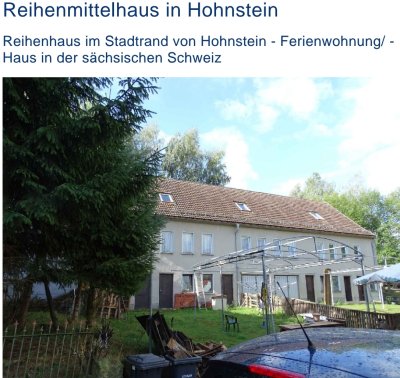 *Günstiges erweiterbares 4-Zimmer-Reihenhaus in Hohnstein*