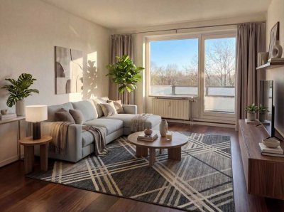 RESERVIERT - Barrierearme 3-Zimmer-Wohnung mit Aufzug inkl. Tiefgarage nahe U-Bahn