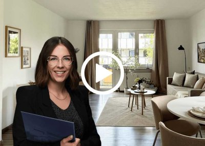2-Zimmer-Wohnung mit offenem Wohngefühl, Balkon & Grünblick