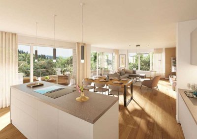 WE Lux 1 /// Exklusive 4-Zimmer-Erdgeschosswohnung mit privatem Gartenanteil (WE 3.1+3.2)