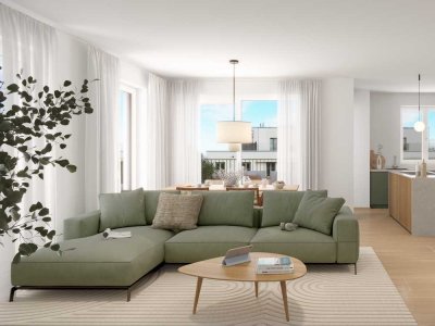 Clever investieren: Moderne 2-Zimmer-Erdgeschosswohnung mit Terrasse in Frankfurt Gallus