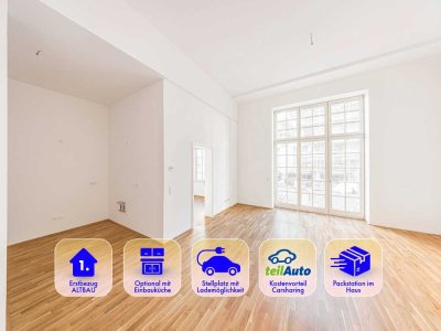 4 Zimmer Familienwohnung mit Terrasse und Traumküche im Erstbezug