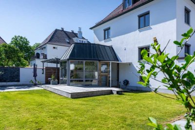 Exklusive Stadtvilla mit Schwimmbad, Garten und Top-Lage in Landshut