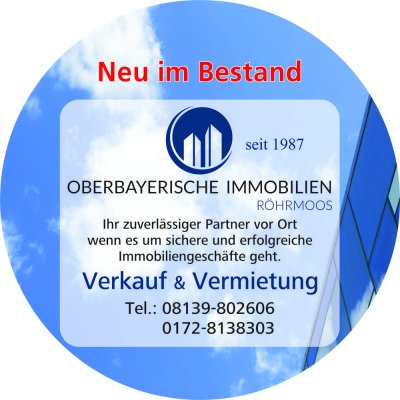 LKr. Miesbach / Irschenberg - Niklasreuth, helle, schöne 2 ZKB in kl. Anlage, EBK ohne Ablöse, FBH