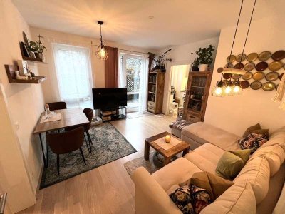 **Schicke EG-Wohnung mit großer Terrasse - gut vermietet**