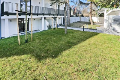 Gartenwohnung mit Terrasse und großem Eigengarten, 2 Zimmer in historischem Ambiente - zu kaufen in 1130 Wien