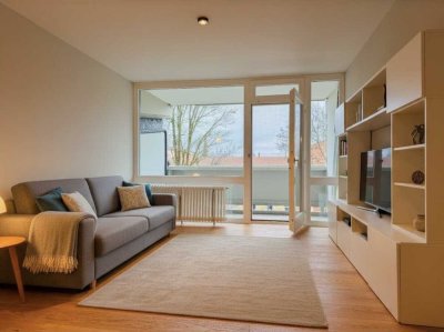 Erstbezug nach Sanierung: Modernes City-Apartment mit Südloggia!