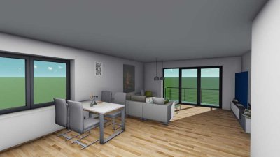 Baubeginn Sommer 2025! Lichtdurchflutete 3-Zimmer-Wohnung mit Aufzug und Tageslichtbad!
