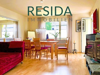 Gepflegte 3-Zi.-Wohnung in Feldrandlage mit Balkon & Einbauküche