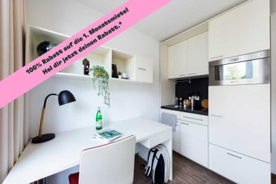 1. Miete geschenkt*: Möbliertes 1‑Zimmer‑Apartment nahe JGU zum SoSe | Basic Bude