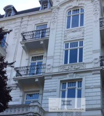 luxuriös. Untergeschoß: Büro + Wohnen elegant. weißer Jugendstil, nahe Klosterstern