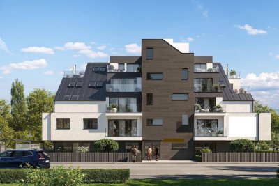 PENTHOUSE LIVING - 5 TERRASSEN - AUSBLICK - WÄRMEPUMPE - DECKENKÜHLUNG - NÄHE U1!