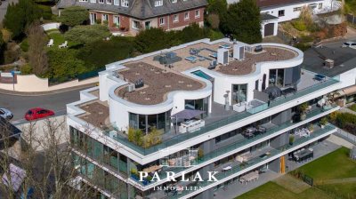 Luxuriöses Penthouse mit architektonischem Statement