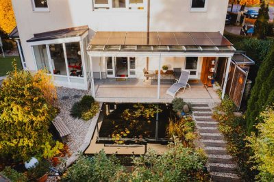 Townhouse-Feeling durch exklusiven, separaten Zugang + Großzügige Gartenresidenz in Toplage