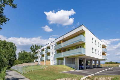 Provisionsfreie schicke altersgerechte Singlewohnung mit Komplettküche, Südbalkon, Carport