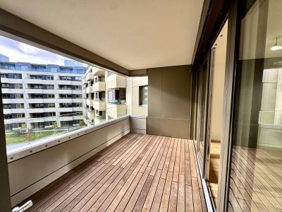 Hauptbahnhof: Innenhof Blick - Zweizimmer-Wohnung mit Grünblick in urbaner Lage – PROVISIONSFREI