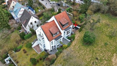 Ideale Paarwohnung: Schöne 2-Zimmer-Wohnung mit Terrasse