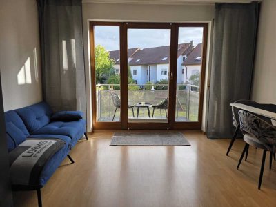 Einziehen und wohlfühlen: Möblierte 1-Zimmer-Whg. in ruhiger Lage