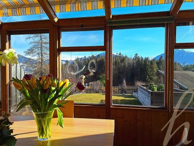 R E S E R V I E R T - Wohnhaus mit Einliegerwohnung in einzigartiger PANORAMALAGE im Erholungsgebiet GNADENWALD