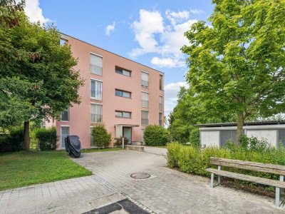 Lichtdurchflutete 3-Zimmer-Eigentumswohnung mit sonnigem West-Balkon in ruhiger Lage von Poing