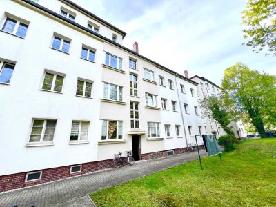 Potenzial: 3-Raum mit Loggia in grüner Wohngegend in Leipzig-Kleinzschocher
