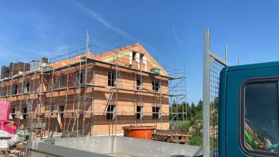 Neues gebautes Reiheneckhaus