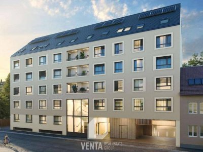 Nur noch bis 31.03.2026! BAUSTART-AKTION: -8,5% Urban, sonnig, fußläufig: Ihr neues Zuhause mit MUR|PUR!