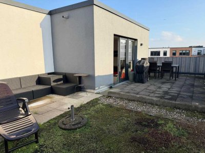 Tauschwohung Sonnige 4-Zimmer Penthouse Wohnung in Hamburg-Othmarschen
