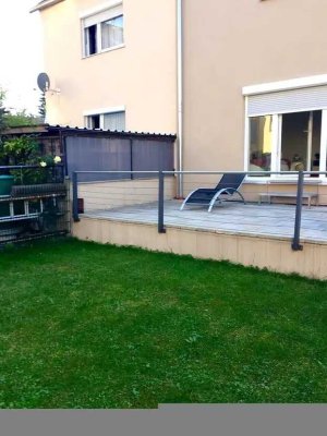 Doppelhaushalte mit Küche Terrasse Garten -Zentral ideal für Pendler oder WG Stadtbergen Augsburg