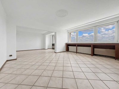 Geräumige 3-Zimmer-Wohnung über den Dächern von Duisburg-Duissern