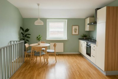 Maisonnette mit 2 Balkone und 2 Autoabstzellplätze