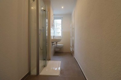 2-Raumwohnung mit flacher Dusche