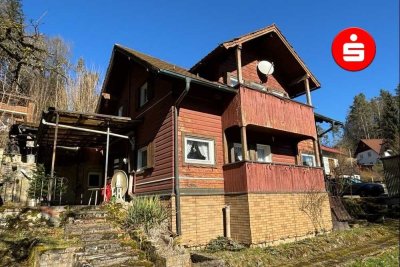 Gemütliches Holzhaus in Weigendorf - OT Högen