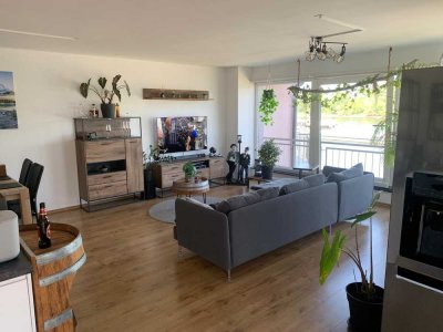Moderne 3-Zimmer Wohnung mit Rheinblick in Bornheim Widdig