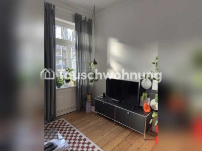 Tauschwohnung: Altbau (mit Balkon) in HH Eimsbüttel zum Tausch gegen Berlin