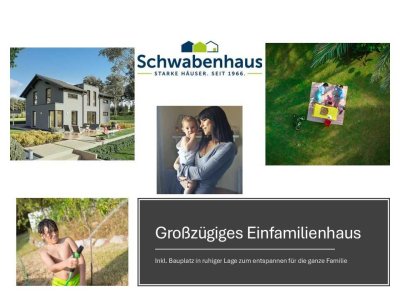 Leben, Lieben, Lachen - Hier! Schlüsselfertiges Einfamilienhaus wartet auf Ihre Familie!