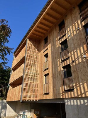 Neubau 3-Zimmer Wohnung in einzigartiger Massivholzbauweise mit Balkon