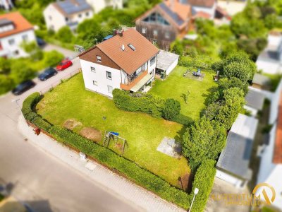Freistehendes Zwei-/Dreifamilienhaus mit 996 m² Grundstück & großem Garten