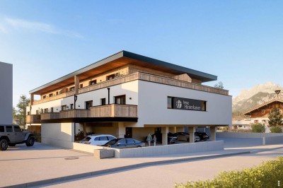 Exklusives Wohnen über den Dächern von St. Johann in TirolDachgeschosswohnung mit 40 m² Terrasse