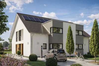 Ihr Rückzugsort fürs Leben - exklusives Doppelhaus mit Grundstück