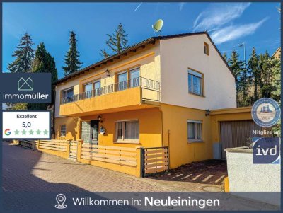 Sanierungsbedürftiges Einfamilienhaus mit Garten und Garage in Neuleiningen!