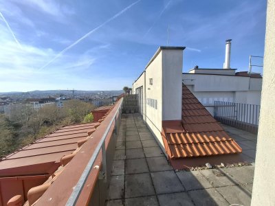 Ruhig gelegene Dachgeschoss-Maisonette mit Terrasse und Fernblick - VIDEO verfügbar!