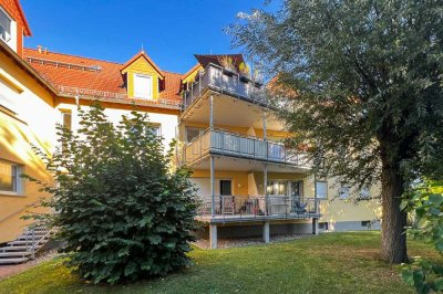 Helle Zweiraumwohnung mit Balkon und TG- Stellplatz