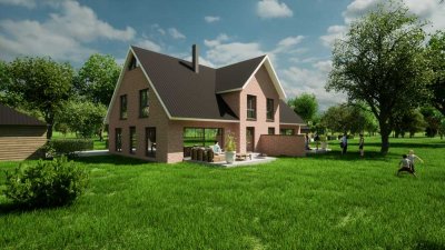 Attraktive 5-Zimmer-Neubaudoppelhaushälfte auf traumhaften Grundstück zum Kauf in Scharbeutz