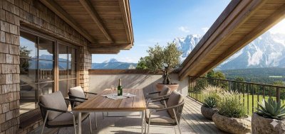 Wohnen mit Dachstein im Blick – exklusives Neubau-Penthouse in einer der begehrtesten Alpenlagen