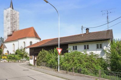 Denkmalgeschüztes Bauernhaus in ländlicher Lage