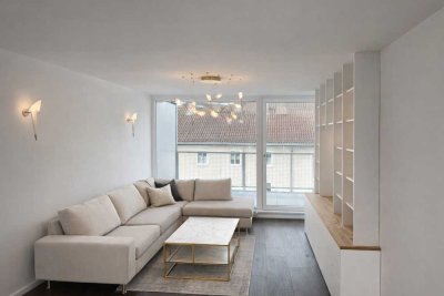 Exklusive 2-Zimmer-Maisonette mit drei Balkonen & großzügigem Einzelstellplatz