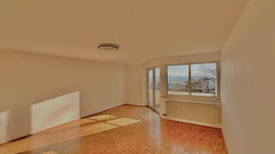 Moderne 3,5-Zimmer Penthouse-Wohnung mit Balkon mit traumhafter Aussicht über ganz Cham