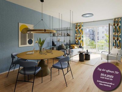 Schöner Wohnen für Familien: 3-Zimmer-Wohnung mit Garten, Terrasse & Balkon